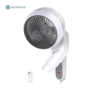 【NICONICO】360度微電腦9吋遙控循環壁扇 NI-EW935