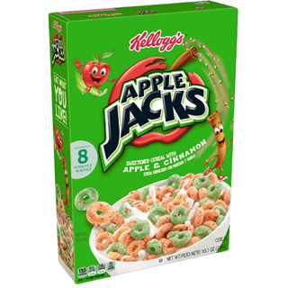 現貨🔥 美國直送🇺🇸✈️ Kellogg's 家樂氏 Apple Jacks肉桂蘋果🍎 早餐麥片 香果圈圈麥片