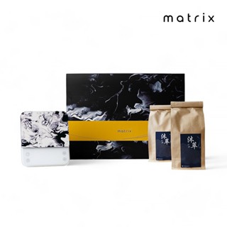 【Matrix】x【沐萃咖啡】聯名禮盒組-M1 PRO 咖啡電子秤+衣索比亞(水洗200g)+哥斯大黎加(蜜處理2