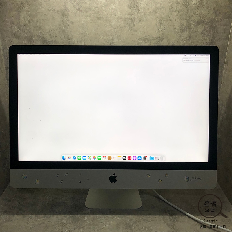 『澄橘』Apple iMac 27 2020 5K i5-3.1/8G/256GB 銀《二手 無盒》A72126