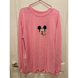 韓國代購衣服 sense shop米奇薄長袖上衣 二手