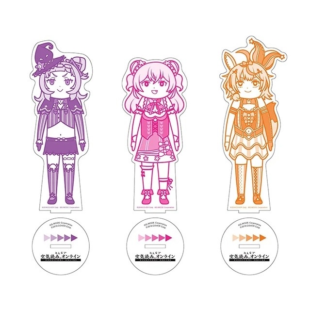 Hololive みんなで空気読み 讀空氣 立牌 尾丸ポルカ 尾丸波爾卡 桃鈴ねね 桃鈴音音