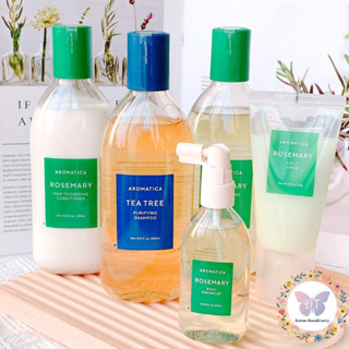 【滴滴踢⭐全館免運】 Aromatica 洗髮精 迷迭香髮根強化洗髮精 茶樹淨化洗髮精 頭皮護理 沙龍級 韓國