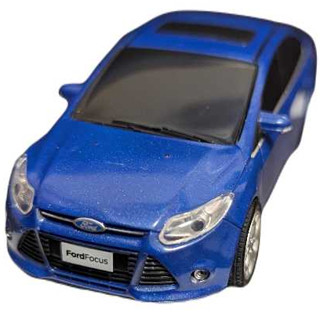 福特 Ford Focus 1:43 模型車 臺灣 國產 轎車 MK3 四門 運動 雪花框 福克斯 C346 LW 藍色