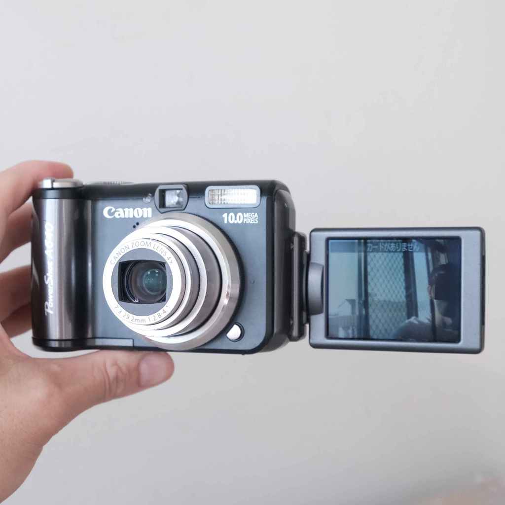 CANON PowerShot A640 早期 CCD 數位相機(類單眼)