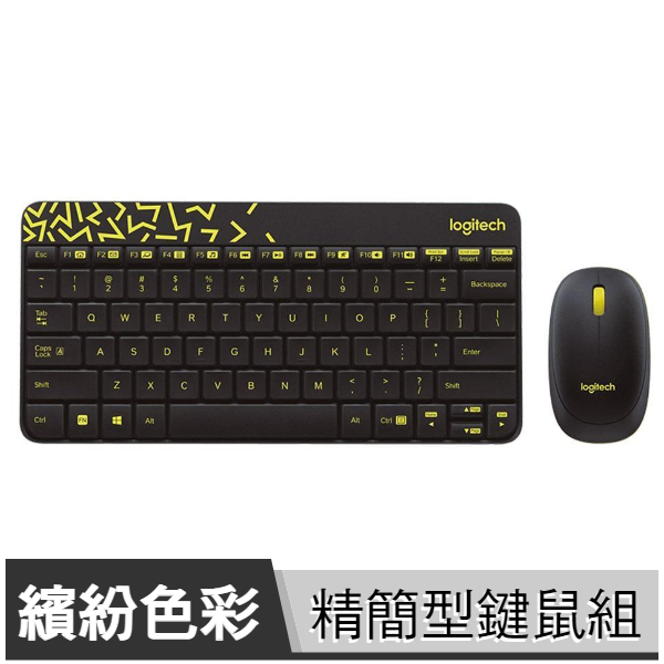 羅技 Logitech 無線鍵盤滑鼠組【限筆電加購/2.4GHz/繁體中文/精簡設計/鍵鼠組/Buy3c奇展】