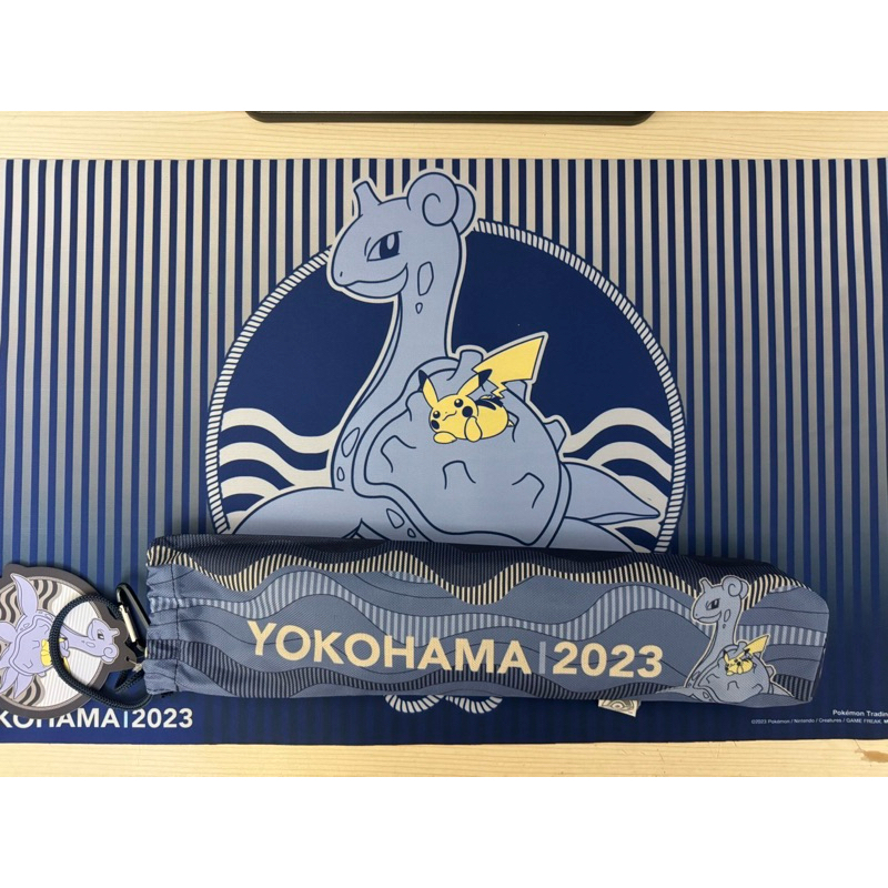 Ptcg Wcs 2023橫濱世界大賽限定桌墊 乘龍 全新 免運 淡水北車
