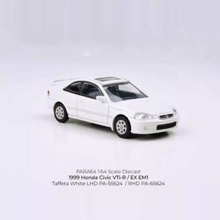 【六四分之一】PARA64｜HONDA CIVIC SI EM1｜美規六代喜美 雙門K8 Coupe｜1/64合金模型車