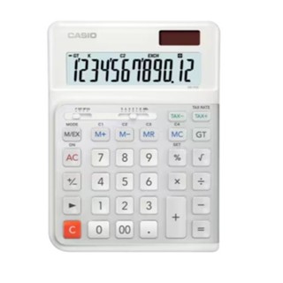 CASIO卡西歐 DE-12E 12位數計算機 人體工學計算機 黑 白2色