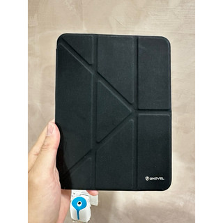 (二手）GNOVEL 素色含筆槽 2021 iPad mini 6 (8.3 吋) 多角度平板保護殼, 黑