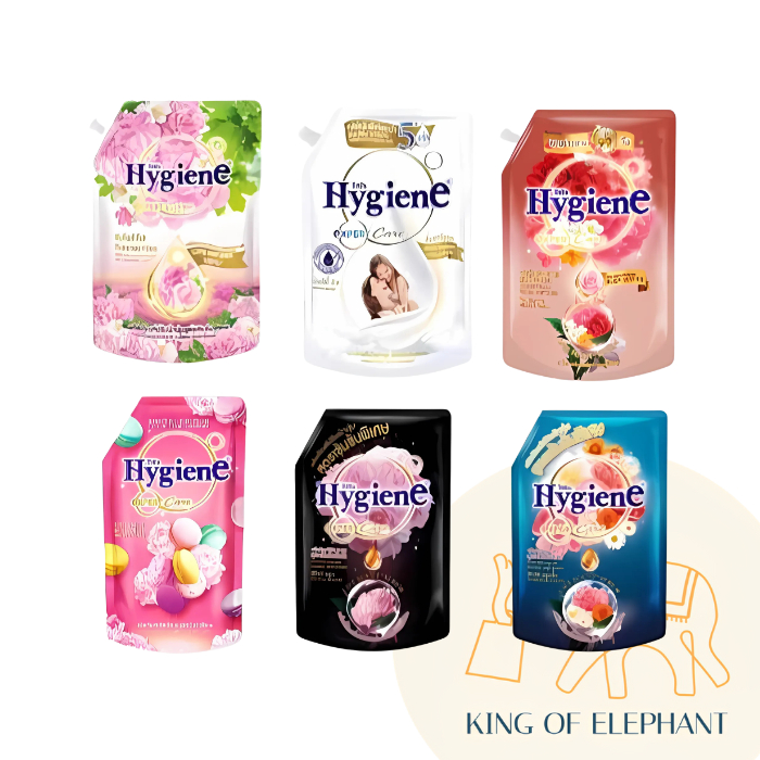 泰便宜 Hygiene 衣物柔軟精 【新版1L】   น้ำยาปรับผ้านุ่มไฮยีน