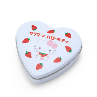 𝐡𝐨𝐥𝐚.𝐲𝐮🐻現貨 日本代購 三麗鷗Sanrio〡Hello Kitty草莓糖果愛心鐵盒 收納盒