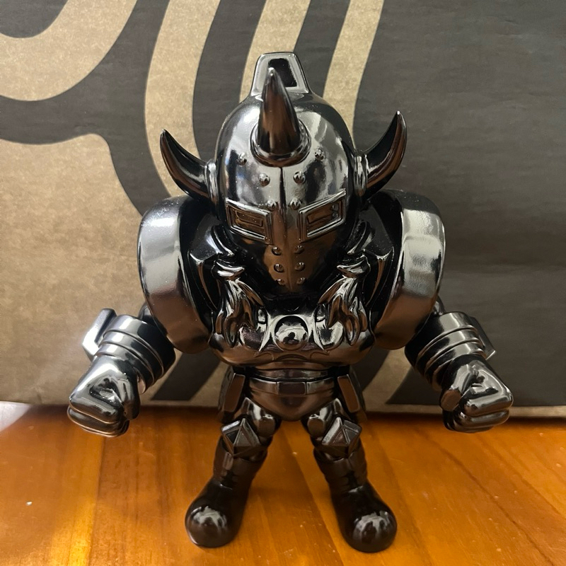 KUFC 筋肉人 惡魔將軍 軟膠 Cyclone Joe 黑色 sofubi 設計師軟膠 設計師玩具