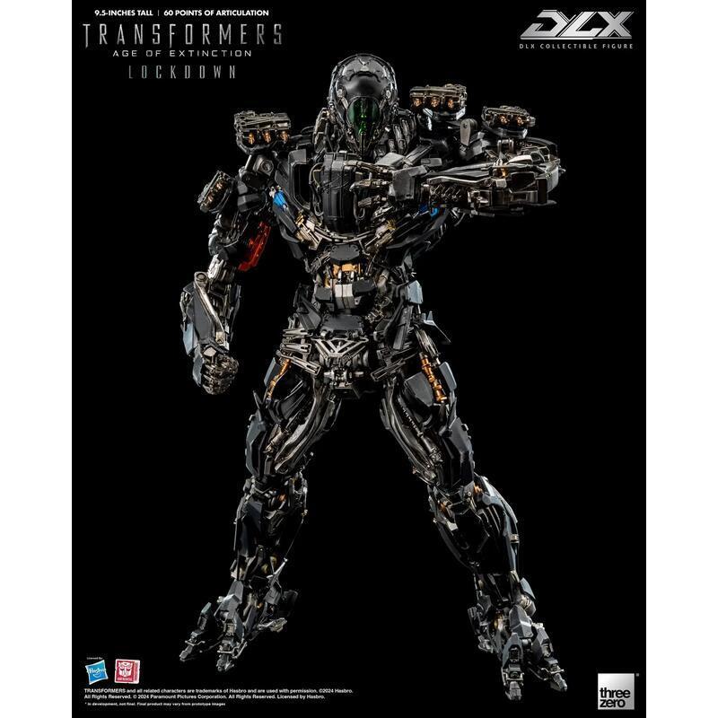(Threezero)預購25年6月 代理版 變形金剛4：絕跡重生 DLX 地獄獵人 Lockdown(酷比樂)