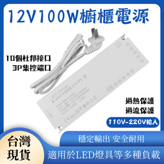 臺灣現貨 24V衣櫥櫃燈電源 12V 配件 led燈條燈帶電源 杜邦介面燈帶 超薄變壓器 酒櫃衣櫃 展櫃櫥櫃 專用電源