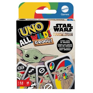 Mattel UNO All Wild 全萬用卡牌遊戲卡-尤達寶寶 UNO 桌遊 正版 美泰兒