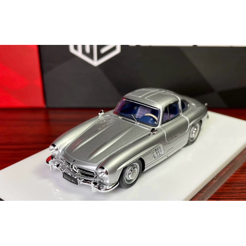 1/64 MY 賓士Classic系列新品300SL Gullwing W198 樹脂
