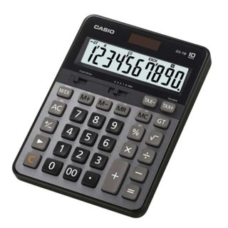 【環喬】CASIO卡西歐 DS-1B 10位數 雙電源頂級商用計算機 考試用計算機 文具用品 辦公室文具