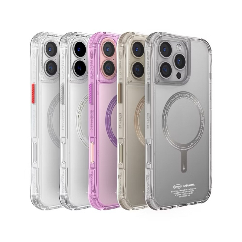【SKINARMA】iPhone 16 pro 16 promax Saido 低調風格磁吸防摔手機殼 附掛繩環