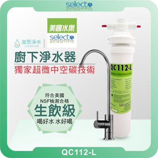 美國原裝進口 水樂 Selecto QC112-L 中空活性碳淨水器 ( 大處理水量 濾水器 飲水機 濾芯 濾心 )
