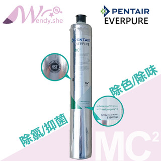 *W的店* 新款美國原廠Pentair Everpure MC2 EV9612-56營業用抑菌濾芯，一件一箱可寄超取。