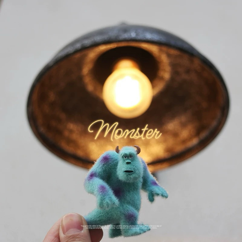 現貨 怪獸電力公司 阿布 毛怪植絨公仔 玩具擺件 蘇利文 阿布