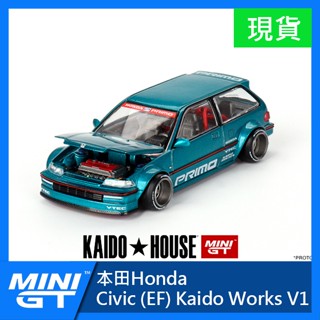 【現貨特價】MINI GT KAIDO 126 本田 Honda Civic 喜美 1:64 玩具車 模型 MINIGT