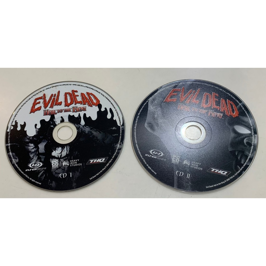 「大發倉儲」二手 PC GAME遊戲光碟 裸片【Evil Dead HAIL TO THE KING邪惡之死：向國王致敬