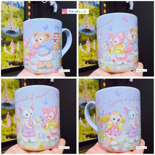 絕版品🇯🇵日本東京海洋迪士尼樂園限定 Duffy 達菲 雪莉玫 玲娜貝兒 畫家貓 馬克杯 咖啡杯 杯子［小悅虎日貨🐯］