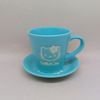 hello kitty 日本製 1997年陶瓷立體咖啡杯組