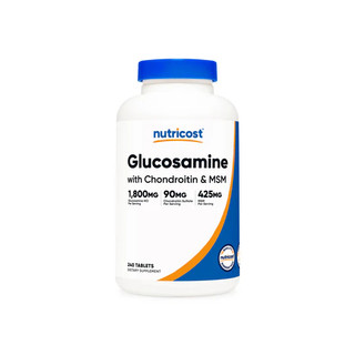 【🈵️千免運】Nutricost Glucosamine+Chondroitin & MSM葡萄糖胺軟骨素 關節 保養