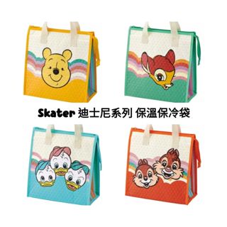 ☆小比愛日本☆ 現貨 日本正版 SKATER 唐老鴨 維尼 小鹿斑比 奇奇蒂蒂 便當袋 保溫袋 保冷袋 手提袋 野餐袋