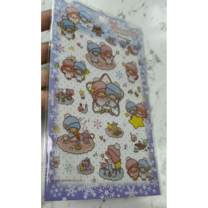sanrio 三麗鷗 全新 2021 kikilala 雙仙子 貼紙 $290