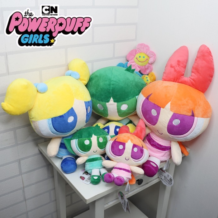 現貨正版附發票 飛天小女警娃娃 飛天小女警抱枕 正版飛天小女警 花花 泡泡 毛毛 飛天小女警玩偶 絨毛娃娃 絨毛玩偶