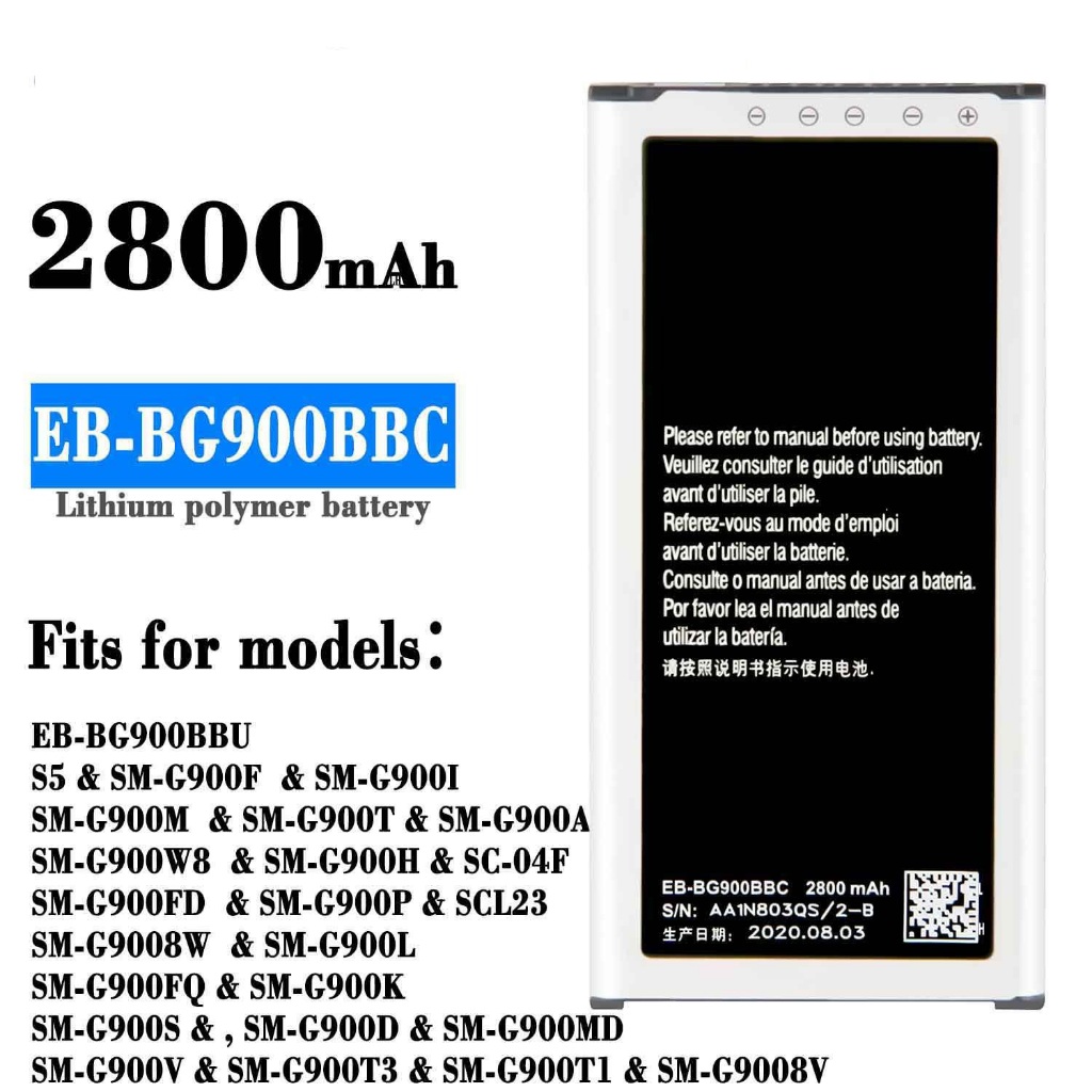 適用於三星S5/SM-G900F/SCL23手機充電池EB-BG900BBC工廠批發外貿