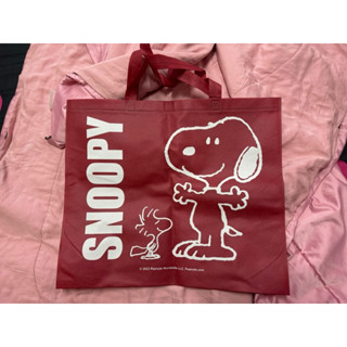 全新 正版 三麗鷗 史努比 snoopy 不織布 環保 購物袋 收納 收納袋 環保袋 提袋 袋子 手提