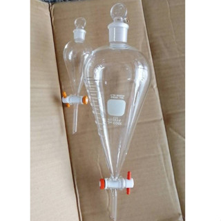[清倉特價] 🔬實驗教具🔬 分液漏斗 梨型 漏斗 玻璃塞 化學