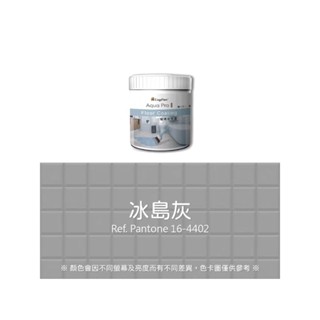自售全新品：樂客-磁磚地板漆 （1KG）-冰島灰