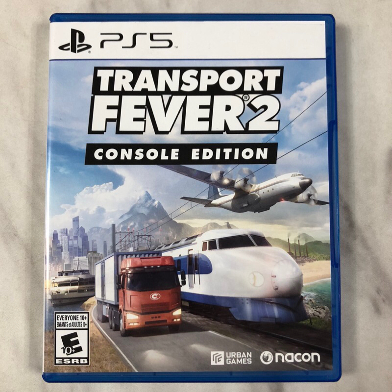 （二手） PS5 運輸業大亨 2 Transport Fever 2 有中文