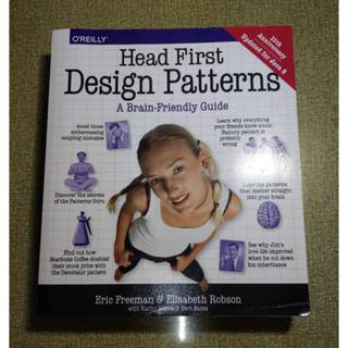 (原文書)Head First Design Patterns│Eric│中文譯名：深入淺出設計模式、書、二手書│七成新