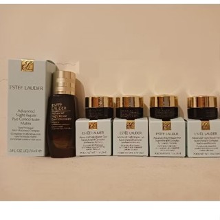 [空瓶]雅詩蘭黛特潤冰導緊緻眼部精華15ml+特潤眼霜3mlx4 dr wu品木宣言眼霜附盒萊雅眼霜附盒附全新眼週按摩棒