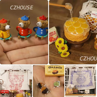 🍄 𝗠𝗲𝗹𝗼𝗻預購｜🍯 迷你小熊水壺 香橙蛋糕 巧克力橙片 網兜袋 印花掛布 食玩 娃娃屋 娃用傢俱 袖珍玩具 微縮模型