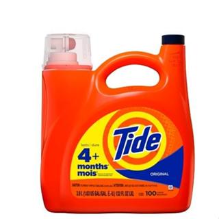 【小麗元2推薦】美國TIDE 汰漬2倍濃縮洗衣精 132oz(3.9L) 超商取貨1單限1桶 經典老牌