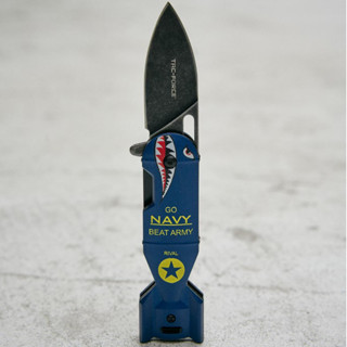 TAC-FORCE Shark Bomb Knife 鯊魚炸彈造型小刀 TF-NA1039NAVY 海軍藍