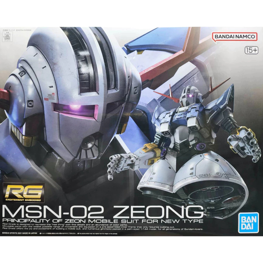 【逗Sa玩具】現貨 BANDAI RG 34 1/144 吉翁克 MSN-02 Zeong 一般版