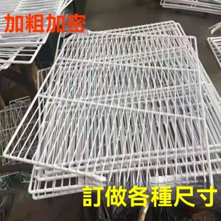可客製︱冰櫃層架 置物架 冰箱隔板 冰箱層板 展示櫃隔層 冰箱層架 冷藏櫃隔板 網格 網架子 層架批發 冰箱收納置物架