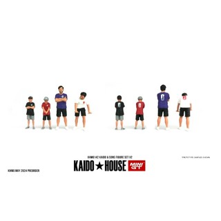 1/64 Mini GT x KaidoHouse 142 Jun Imai 父子人偶 場景 配件 人偶