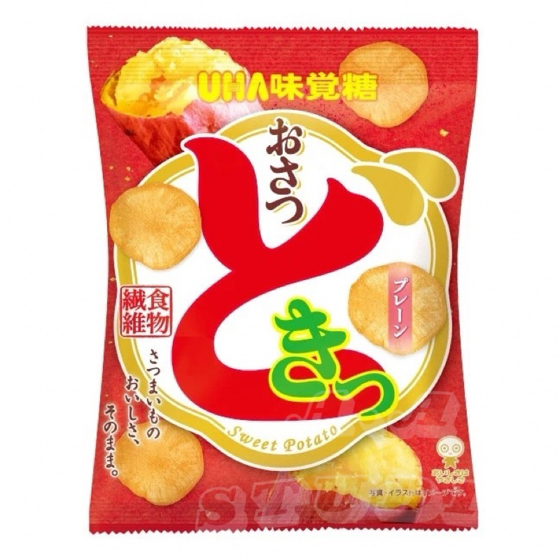 【日本代購】UHA原味地瓜洋芋片65g