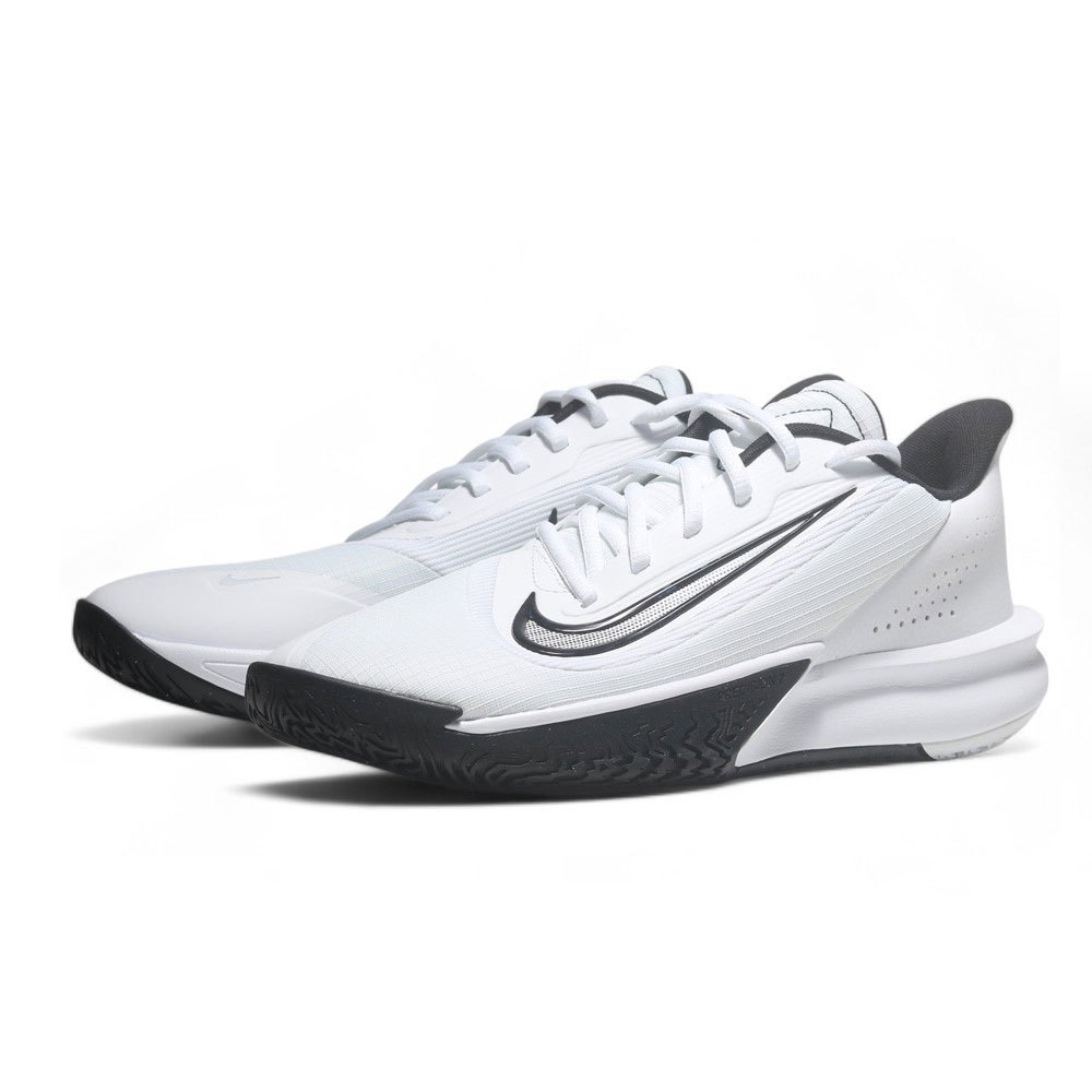 NIKE 籃球鞋 PRECISION VII 白黑 實戰鞋 男 FN4322-101