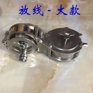 【滿290出貨】新款開不銹鋼墨斗老式鋁合金電動墨斗全自動小墨斗工地放線專用自